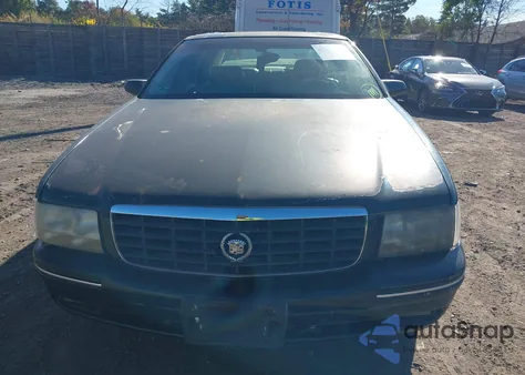 1999 Cadillac Deville Concours из США, поврежденный, VIN 1G6KF5494XU735227